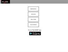 Tablet Screenshot of mobib.be